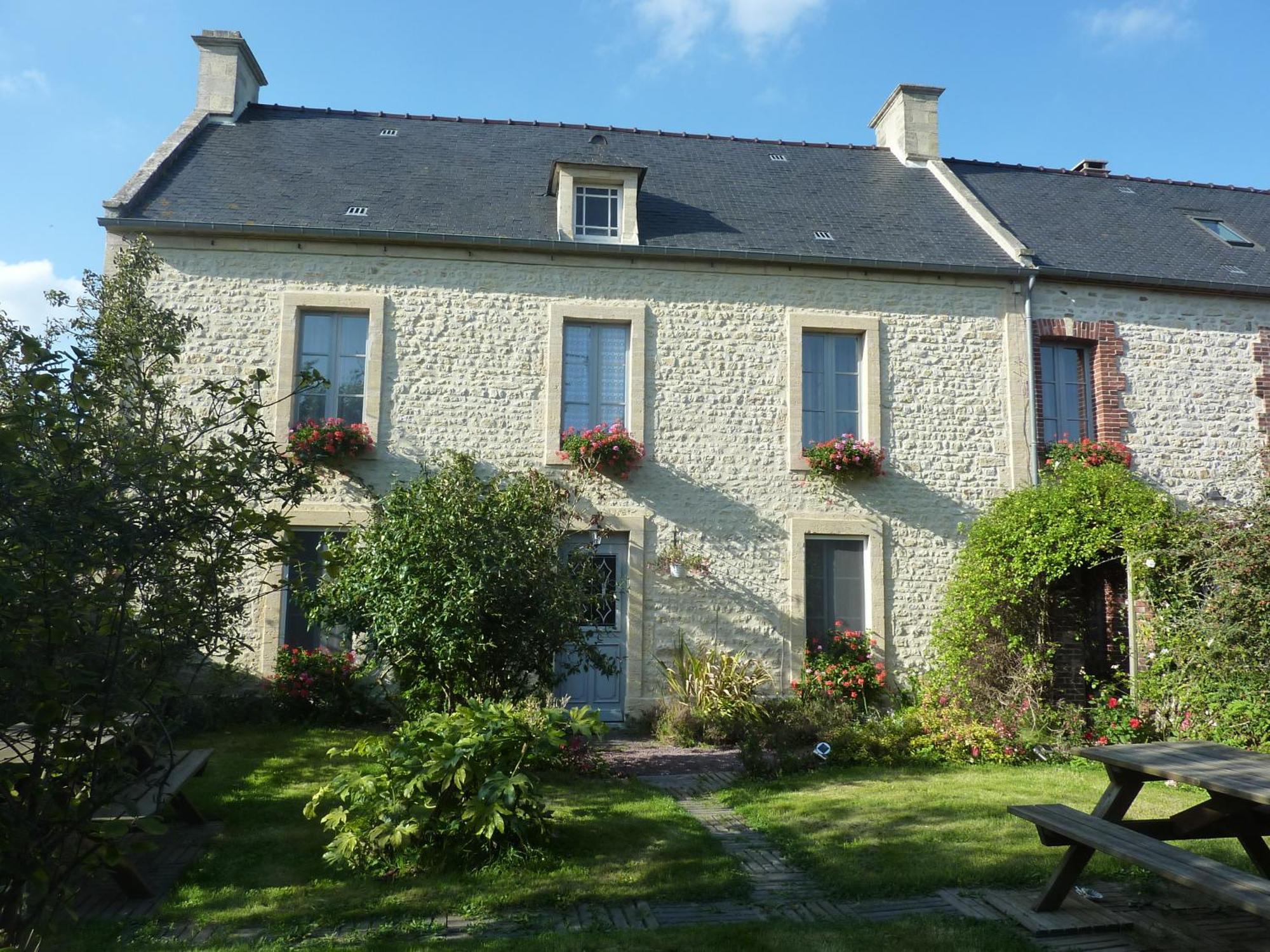 Chambres D'Hotes Le Clos Tassin Colleville-sur-Mer Bagian luar foto